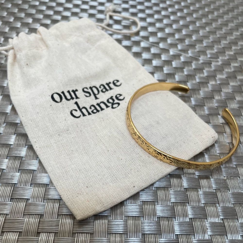 Gold Cuff Bracelet
